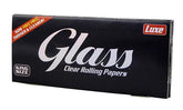 Luxe Glass Clear King Size Rolling Papers